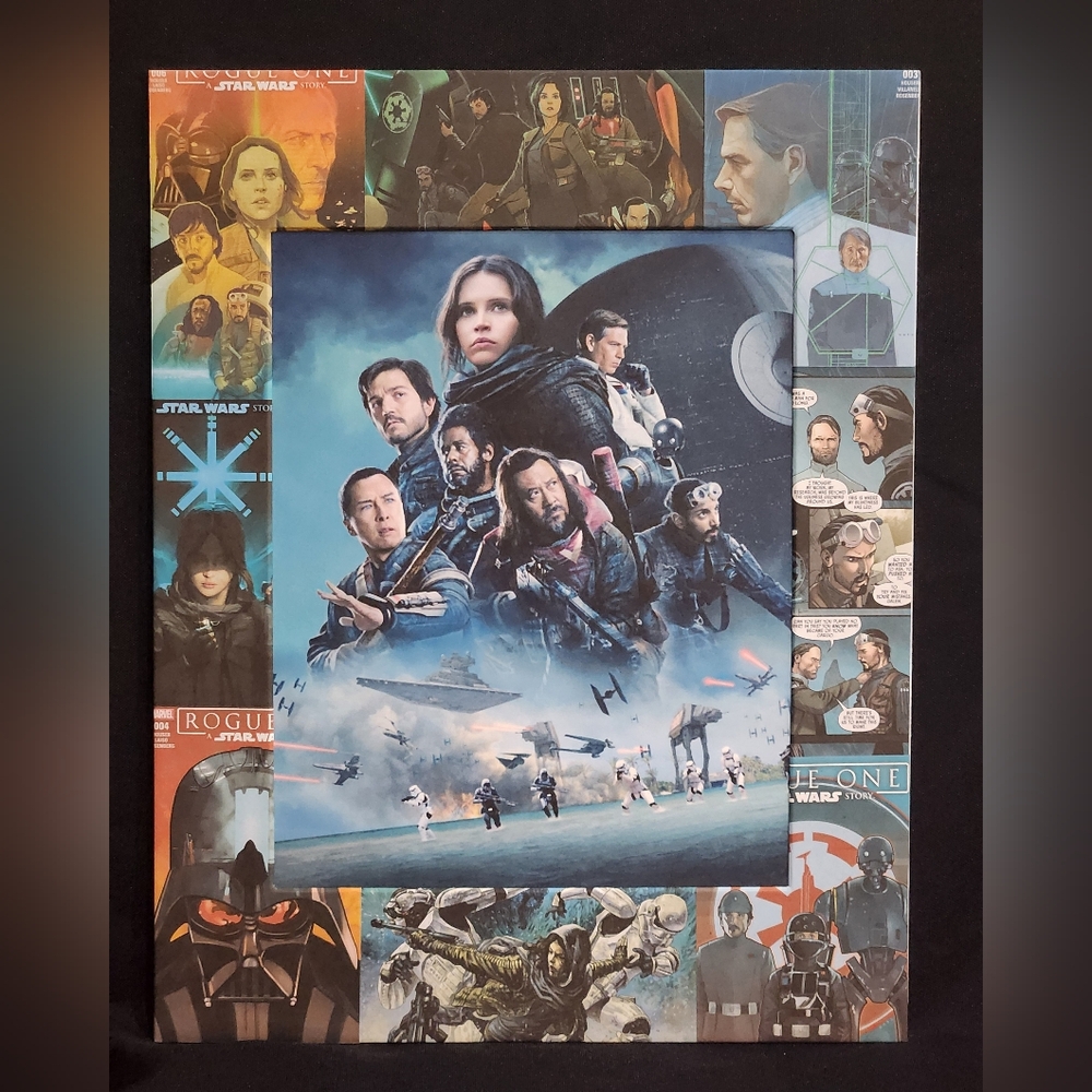 Star Wars Rogue One Custom Matted Photo